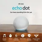 Echo Dot (5th Gen) With bigger vibrant sound ~ Alexa ~ Glacier White ~ NIB