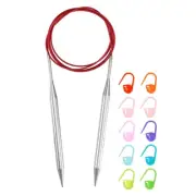Knitting Needles Size US 11 Stainless Steel 47" Circular Needle