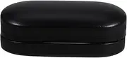 [JEWEDECO] Dual Eyeglass Case Compact Travel Eyewear Organizer Durable Hardshell Sunglasses Storage Box with Elegant PU Finish Space Saving Double Layer Design for Efficient Glasses Storage