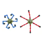 Raymond Stackable Spider Star Spinner Fidget Toy (12 Pack) - Calming Transfor...