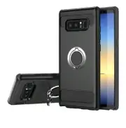 SPARIN Samsung Galaxy Note 8 Hybrid Phone Case - Ring Holder Kickstand Dual blk