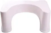 Home Folding Squatting Stool Squatting Stool Original Compact Toilet with Bench Portable Household Toilet Seat AXCDE (Color : White)