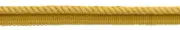 Twisted Rope Cord with Lip, Style# 0025EMPS, Color# D05 - Brass Gold [8 Yards]