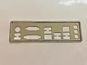 Motherboard IO Shield Backplate MSI B350MPRO-VDH, B350M BAZOOKA, B450M PRO-VDH