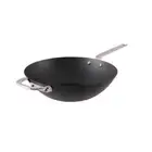 Scanpan Black Iron Carbon Steel High Heat Resistance Heavy Duty Wok 30 cm
