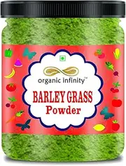 Green Velly Organic Infinity Barley Grass Juice Powder |Super Food |Natural, Alkaline and Chlorophyll - 100 GM by Organic Infinity