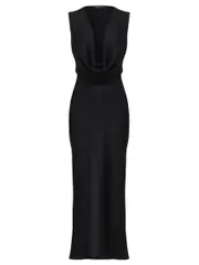 Wynn Hamlyn | Dianne Gown in Black | The UNDONE