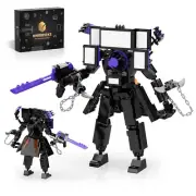 New Skibidi Toilet Weapon Titan Action Figure Building Block MOC