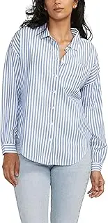 [JAG] Women's Relaxed Button-Down Shirt