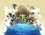 The Legend of Zelda Windwaker Nintendo GameCube Wii Art Print Small Poster
