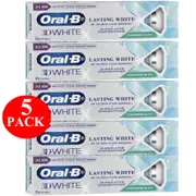 5 x Oral-B 3D White Freshness Blast Toothpaste 95g