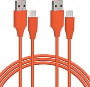 [Geekria] Micro Headphones Fast Charger Cable Compatible with Bose QuietComfort 35II, QC 35, QC25, SoundLink, AE2 Headphones, USB to Micro Replacement Power Cord (4ft / 120cm 2 Pack)
