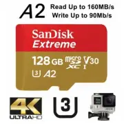 SanDisk Extreme 128GB Class 10 MicroSDXC Memory Card - (SDSQXA1128GGN6AA)