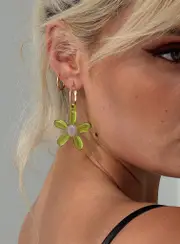 Floz Earring Pack Green