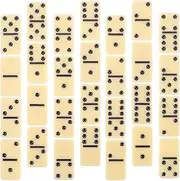 CIYODO 1 Set Set Dominoes Set for Adults Domino Block Game for Family Gatherings Lightweight and for Travel Fun