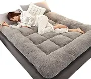 Foldable Mattress, Portable, Breathable Comfortable Floor Mattress - Ideal As Folding Mattress, Futon Mattress, Or Pull Out Bed, for Adults & Students(Queen)