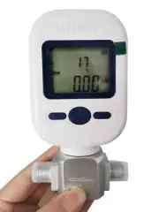 Digital Gas Flow Meter Portable Mass Flow Meter with Rate 0-250L/Min 12mm