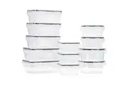 ZUNI 12 PCs Food Storage Containers BPA-Free Leak Proof with Labels & Pen