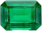 [DENMOUS] 9.25 Carat Natural Emerald Stone with Lab Certified Card Natural Emerald Stone/Original Emerald Gemstone/Panna Gemstone for Men's and Women's-AMZ15447, Small, GEMSTONE