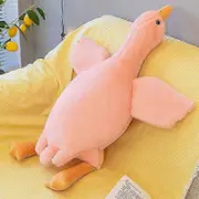 Duck Plush Toy, Stuffed Animal Throw Plushie Doll, Super Soft Hugging Pillow For Every Age Pink 40cm