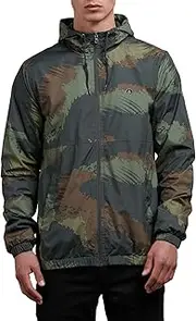 [Volcom] Men's Ermont Hooded Windbreaker Jacket