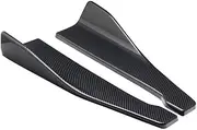 Car Front Bumper Spoiler for BMW for Z4 for X5 for E70 Universal Car Front Blade Universal Car Side Skirt Bumper Spoiler Splitter Car Spoiler Accesories(Fiber)