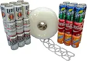 1000 Count Roll 6-Pack Rings Universal Fit - Fits All 12oz Beer Soda Cans - Fast Same Day Shipping