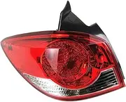 Car Rear Tail Light Rear Warning Brake Fog Light Turn Signal Lamp ，Compatible With Chevrolet Cruze Hatchback 2009-2014(Left)