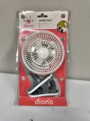 Diono ~ Clip-on Baby Stroller / Wheelchair Fan ~ Battery Operated ~ Portable