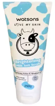 Watsons Love My Skin Brightening Milk Salt Scrub 250g from Himalaya natural salt