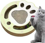 cat Scratching Post - cat Scratch pad | cat Scratch mat | Scratching Pad | Large Vertical & Horizontal Cat Scratch Mat with Ball Toy – Sisal Rug Protector for Sofa, Carpet, and Indoor Kitten Playtime