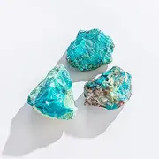 Pachamama Essentials Raw Chrysocolla Stone from Peru - Rough Chrysocolla - Raw Chrysocolla Crystal - Chrysocolla Rough - Healing Stone