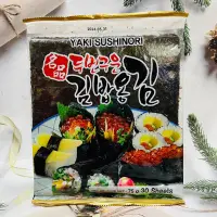 在飛比找蝦皮購物優惠-韓國 江原道 嚴選海苔 飯捲用 30枚入 海苔壽司 握壽司海