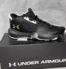 Size 9 - Under Armour Lockdown 6 Black Metallic Gold