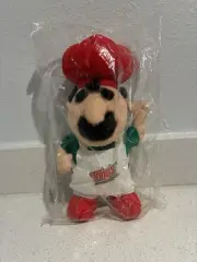 Tony's Frozen Pizza Man Plush Chef Doll Tomato Hat 12" 1998 Rare Vintage