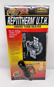 ZOO MED REPTITHERM Under Tank Heater LARGE 50-60 Gal 8x18 24 Watt Reptile Lizard
