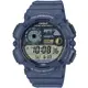 【CASIO】大液晶顯示數位運動錶WS-1500H-2A