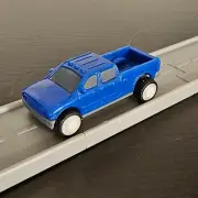 Blue Pickup NEW Road To Gold Driven Battat Pocket Micro Toy Car