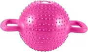 GANAZONO 1pc Water Filled Kettlebell Fitness Kettlebells Adjustable Aqua Dumbbells Rosy
