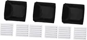 Minkissy 6pcs Eyelash Extension Hand Plate with Wrist Strap for Precise Lash Grafting Application Convenient Lash Extension Pallet Safe and Eyelash Makeup Tool