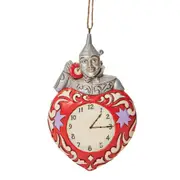 The Wizard of Oz by Jim Shore - Tin Man Heart Hanging Ornament