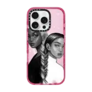 iPhone 16 Pro Impact Case MagSafe Compatible Gemini Babes