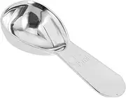 BUGUUYO 15ml Short Handle Measuring Spoon Stainless Steel Tea Coffee Milk Stackable Kitchen Spoons