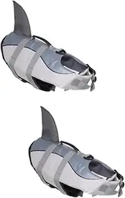 Sosoport Pcs Quick Release Buckle Vest Puppy Reflective Strips Pet Swim Vest Double Lock Design
