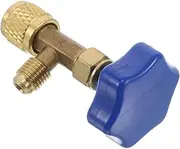 FELTECHELECTR Recharge Your Can Tap Opener Control Valve Brass Construction for R22 R134a R410a Safe and Easy