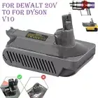 For Dewalt 20V Lithium Battery Convert to for Dyson V10 Vacuum Cleaner Adapter