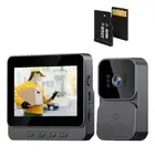 Wireless Video Door Bell WiFi Phone Intercom System w/ Monitor Doorbell Camera