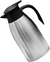 SECFOU Bottle Insulated Carafe for Hot Liquids Thermal Carafe Jugs Home Thermal Carafe Thermal Coffee Carafe Jug Stainless Steel Water Jug Flask for Hot Beverages Thermal Carafes