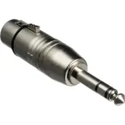 Hosa - GXP-143 - Male 1/4" Phone to Female 3-Pin XLR Adapter