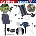 Solar Powered Oxygenator Outdoor Fish Pond Aerator Air Pump Water Oxygen Pumps
